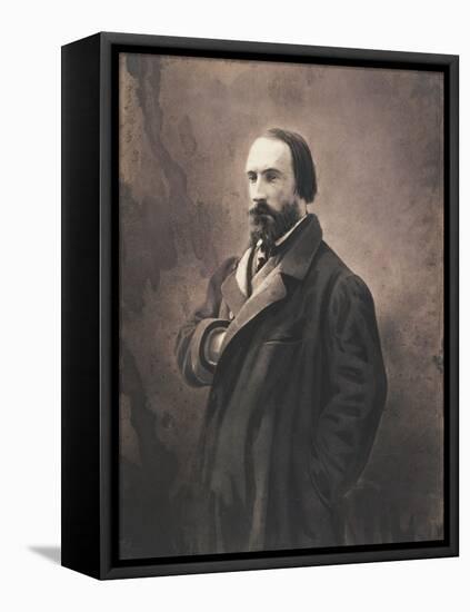 Auguste Vacquerie, C.1865-Nadar-Framed Premier Image Canvas