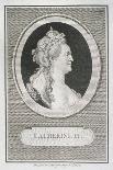 Catherine II (1729-96)-Augustin De Saint-aubin-Framed Giclee Print