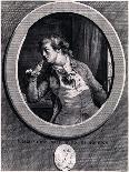 Catherine II (1729-96)-Augustin De Saint-aubin-Framed Giclee Print