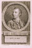 Portrait of Denis Diderot-Augustin De Saint-aubin-Giclee Print