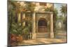 Augustine's Courtyard-Enrique Bolo-Mounted Art Print