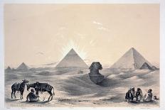 Exterior of the North Temple, Ebsamboul, Nubia, C1850-Augustus Butler-Framed Giclee Print