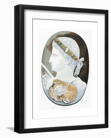 Augustus Caesar - Gaius Julius Caesar Octavianus (63 BC-14 A), First Roman Emperor-null-Framed Giclee Print