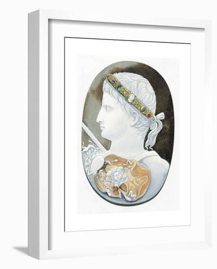 Augustus Caesar - Gaius Julius Caesar Octavianus (63 BC-14 A), First Roman Emperor-null-Framed Giclee Print