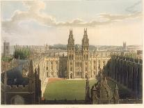 Trinity Hall, Cambridge, from The History of Cambridge, Engraved by Joseph Constantine Stadler-Augustus Charles Pugin-Giclee Print