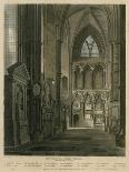 Entrance into Poets Corner, Westminster Abbey, London-Augustus Charles Pugin-Giclee Print