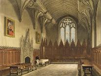 Interior of Bodleian Library, Illustration from 'History of Oxford', engraved by Joseph Stadler-Augustus Charles Pugin-Giclee Print