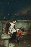 A Recess on a London Bridge, 1879-Augustus Edward Mulready-Giclee Print