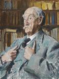 Portrait of William McElroy, 1933-Augustus Edwin John-Framed Giclee Print
