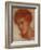 Augustus Howell, 1867 (Red Chalk on Paper)-Dante Gabriel Rossetti-Framed Giclee Print