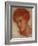 Augustus Howell, 1867 (Red Chalk on Paper)-Dante Gabriel Rossetti-Framed Giclee Print