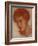 Augustus Howell, 1867 (Red Chalk on Paper)-Dante Gabriel Rossetti-Framed Giclee Print