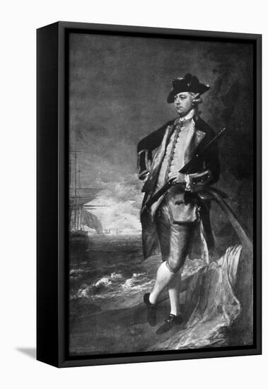 Augustus John Hervey, 3rd Earl of Bristol, C1760s-Thomas Gainsborough-Framed Premier Image Canvas