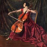Madame Suggia, 1920-1923-Augustus John-Premier Image Canvas