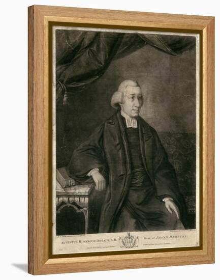 Augustus Montague Toplady-John Raphael Smith-Framed Stretched Canvas