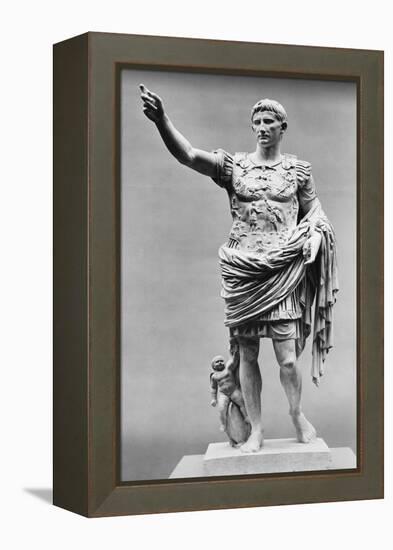Augustus of Prima Porta Ancient Roman Statue-null-Framed Premier Image Canvas