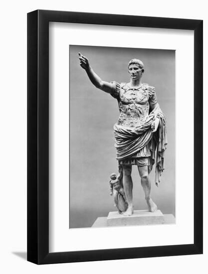 Augustus of Prima Porta Ancient Roman Statue-null-Framed Photographic Print