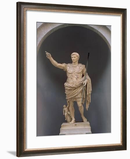 Augustus of Prima Porta, circa 20 BC-null-Framed Giclee Print