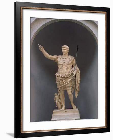 Augustus of Prima Porta, circa 20 BC-null-Framed Giclee Print
