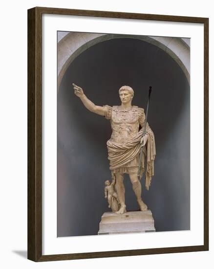 Augustus of Prima Porta, circa 20 BC-null-Framed Giclee Print