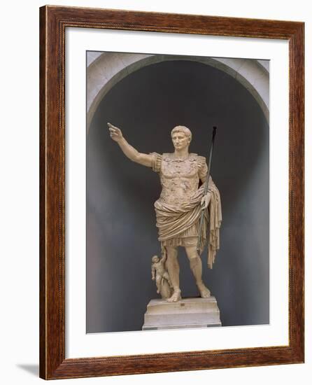 Augustus of Prima Porta, circa 20 BC-null-Framed Giclee Print