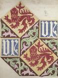 Floor Design For the Houses of Parliament-Augustus Welby Northmore Pugin-Giclee Print