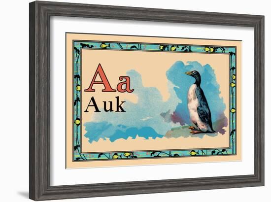 Auk--Framed Art Print