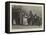 Aunt Chloe's Visit-Alfred Edward Emslie-Framed Premier Image Canvas