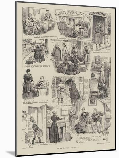 Aunt Jane's Doctors-William Ralston-Mounted Giclee Print