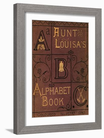 Aunt Louisa's Alphabet Book-Edmund Evans-Framed Art Print