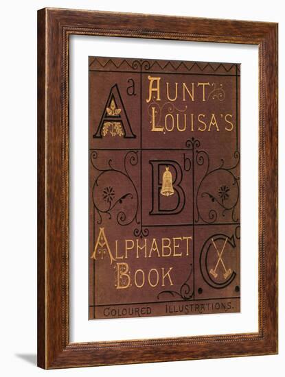 Aunt Louisa's Alphabet Book-Edmund Evans-Framed Art Print