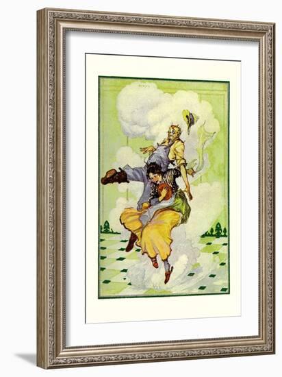 Auntie Em and Uncle Henry-John R. Neill-Framed Art Print