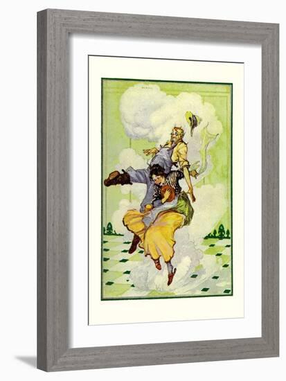 Auntie Em and Uncle Henry-John R. Neill-Framed Art Print
