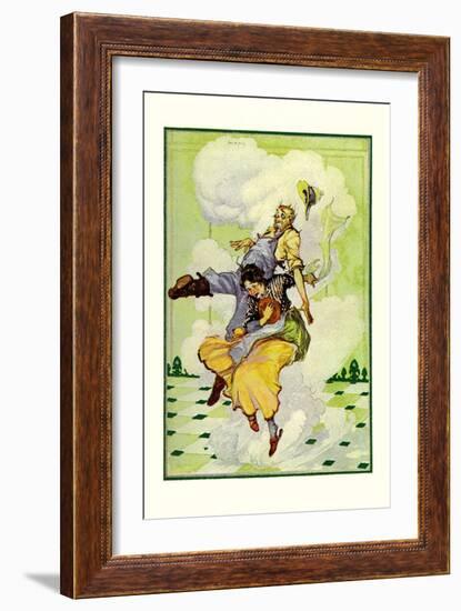 Auntie Em and Uncle Henry-John R. Neill-Framed Art Print