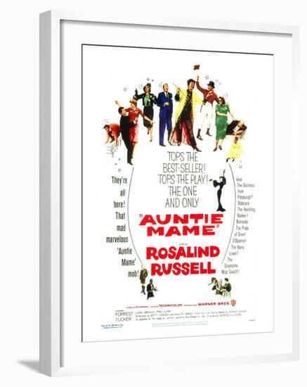 Auntie Mame, 1958-null-Framed Art Print