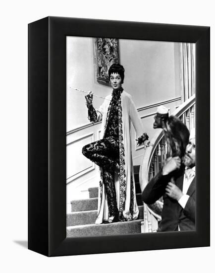 Auntie Mame, Rosalind Russell, 1958-null-Framed Stretched Canvas