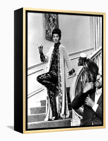 Auntie Mame, Rosalind Russell, 1958-null-Framed Stretched Canvas