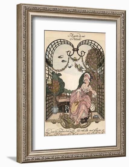 Aupres de Ma Blonde-Gerda Wegener-Framed Photographic Print