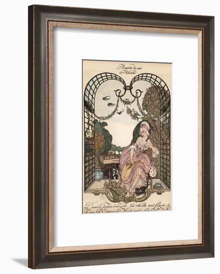 Aupres de Ma Blonde-Gerda Wegener-Framed Photographic Print