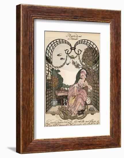 Aupres de Ma Blonde-Gerda Wegener-Framed Photographic Print