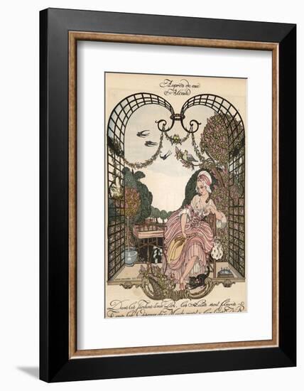 Aupres de Ma Blonde-Gerda Wegener-Framed Photographic Print