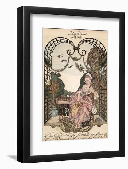 Aupres de Ma Blonde-Gerda Wegener-Framed Photographic Print