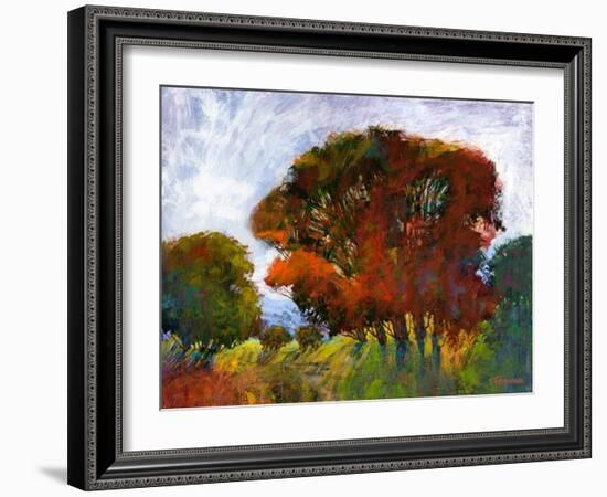 Aura Of Fall IV-Michael Tienhaara-Framed Art Print