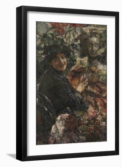 Aurelia, C. 1906-Antonio Mancini-Framed Giclee Print