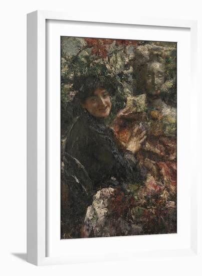 Aurelia, C. 1906-Antonio Mancini-Framed Giclee Print