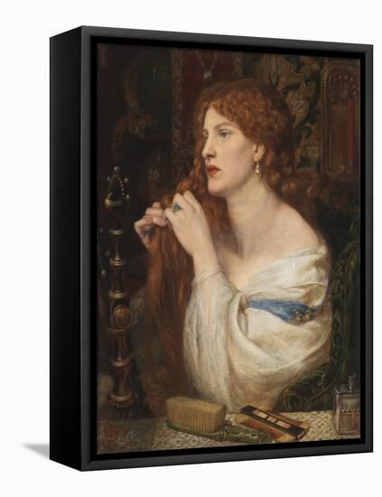 Aurelia (Fazio's Mistress)-Dante Gabriel Rossetti-Framed Premier Image Canvas