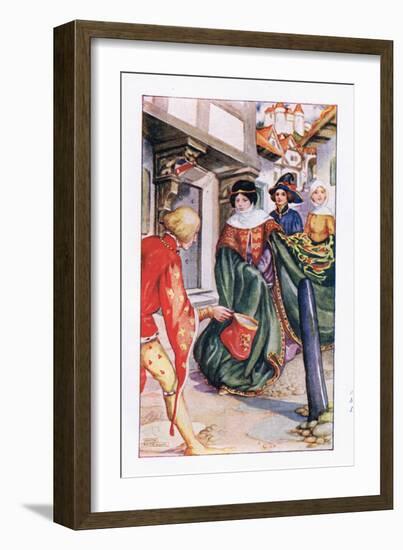 Aurelius Hastened to Dorigen-Anne Anderson-Framed Giclee Print