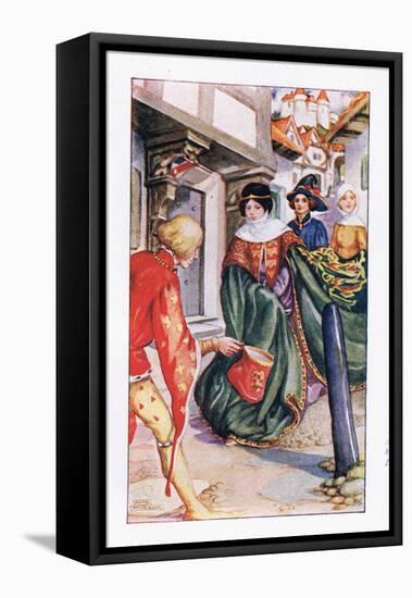 Aurelius Hastened to Dorigen-Anne Anderson-Framed Premier Image Canvas