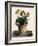 Auricula in a Pot, C.1840S (Hand Coloured Engraving)-English School-Framed Giclee Print