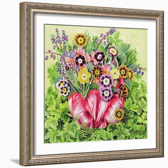 Auriculas, 2000-E.B. Watts-Framed Giclee Print